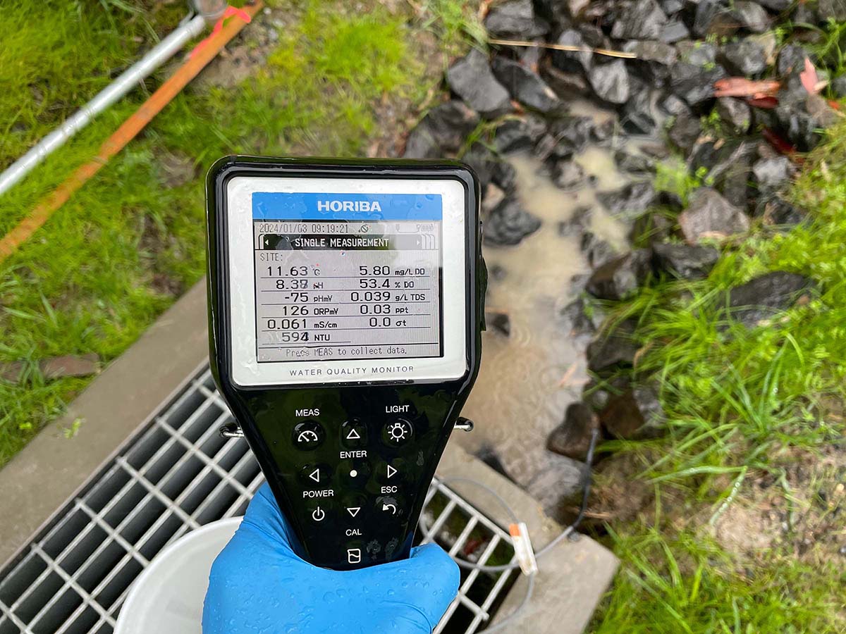 Horiba water quality monitor